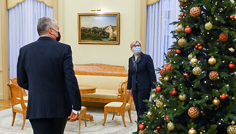 Prezidentas susitinko su Ministre Pirmininke Ingrida &Scaron;imonyte