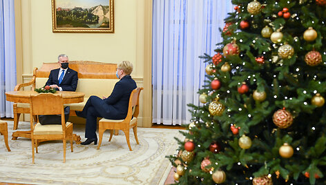 Prezidentas susitinko su Ministre Pirmininke Ingrida &Scaron;imonyte