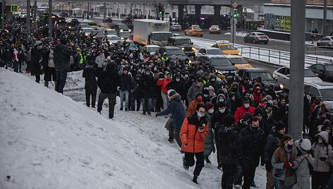 Protestai Maskvoje