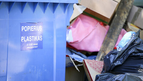 &Scaron;iuk&scaron;lių krūvos Vilniaus Vingio parke