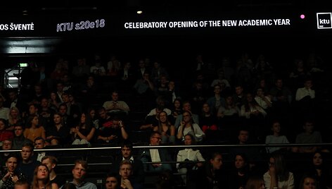 KTU bendruomenė Mokslo ir žinių dieną sutiko tarsi įspūdingame kino filme