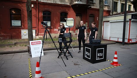 KTU bendruomenė Mokslo ir žinių dieną sutiko tarsi įspūdingame kino filme