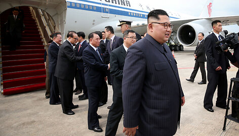 Kim Jong Unas Singapūre