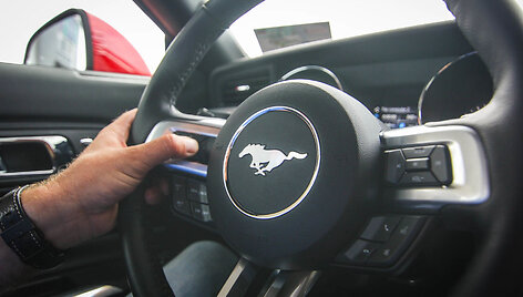 Ekonomi&scaron;kas &bdquo;Ford Mustang&ldquo; važiavimas &bdquo;ENEOS 1006km lenktynių&ldquo; trasoje