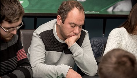 Labdaringo sportinio pokerio turnyro akimirkos