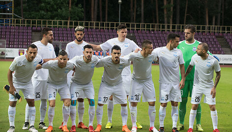 Lietaus mū&scaron;is Alytuje: &bdquo;Stumbras&ldquo; &ndash; &bdquo;Apollon&ldquo;