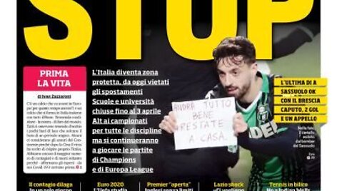 Pasaulio žiniasklaidos puslapius okupavo publikacijos apie koronavirusą