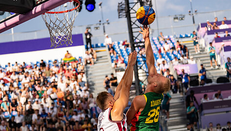 Nuviliantis krep&scaron;inio 3x3 rinktinės startas