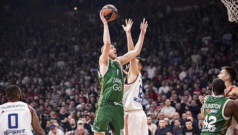 Dvikova Belgrade &bdquo;Crvena zvezda&ldquo; &ndash; &bdquo;Žalgiris&ldquo;