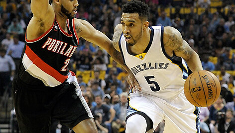 NBA: NBA: &bdquo;Memphis Grizzlies&ldquo; &ndash; &bdquo;Portland Trail Blazers&ldquo; (antros serijos rungtynės)&ldquo;