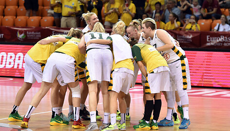 Europos moterų krep&scaron;inio čempionatas: Lietuva - Rusija