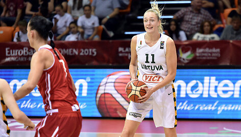 Europos moterų krep&scaron;inio čempionatas: Lietuva - Rusija
