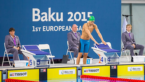 Andrius &Scaron;idlauskas tapo Europos žaidynių čempionu