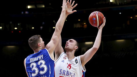 Europos krep&scaron;inio čempionatas; Serbija - Suomija