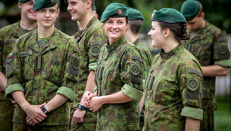 Lietuvos karo akademijos kariūnų baigiamojo žygio ceremonija