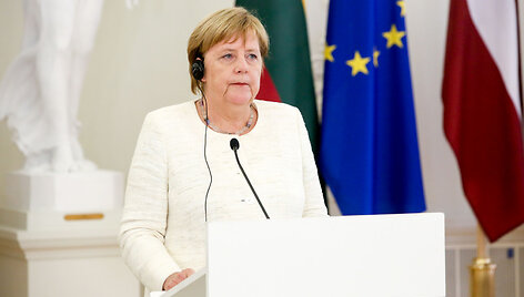 Prezidentūroje -  D.Grybauskaitės ir A.Merkel spaudos konferencija