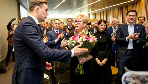 Gabrielius Landsbergis ir Ingrida &Scaron;imonytė