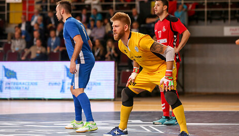 Salės futbolo Čempionų lygos rungtynės: Kauno &bdquo;Vytis&ldquo; &ndash; &bdquo;Halle-Gooik&ldquo; (Belgija)