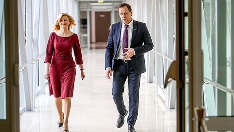 Rita Tama&scaron;unienė ir Valdemar Toma&scaron;evski
