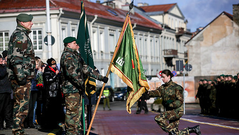 Lietuvos šaulių sąjungos priesaikos ir pasižadėjimo ceremonija 