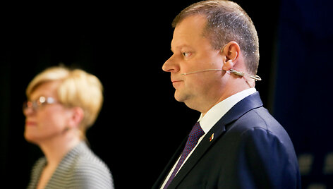 Ingrida &Scaron;imonytė ir Saulius Skvernelis