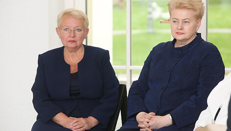 Auksutė Ramanauskaitė-Skokauskienė ir Dalia Grybauskaitė