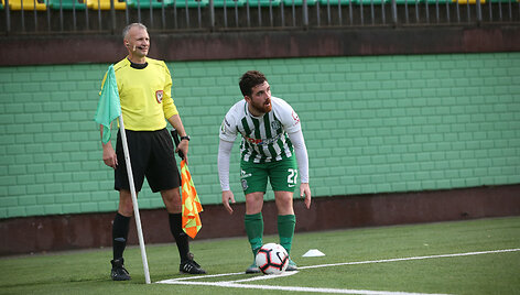 Futbolo rungtynės tarp &bdquo;Žalgirio&ldquo; ir &bdquo;Atlanto&ldquo;