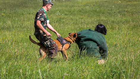 VSAT tarnybinių &scaron;unų meistri&scaron;kumo čempionatas