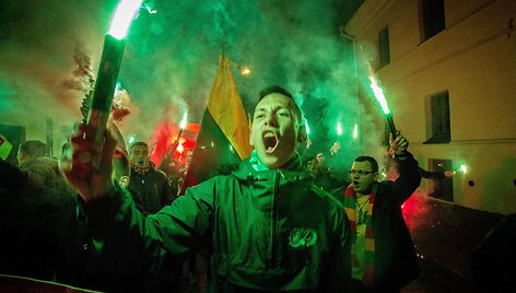 Futbolo sirgalių eitynės