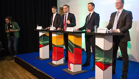 Tėvynės sąjungos-Lietuvos krik&scaron;čionių demokratų (TS-LKD) pirmininko rinkimų debatai