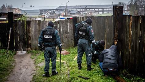 Policijos reidas į Čigonų taborą