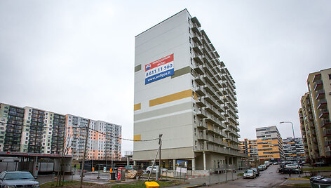 Sostinės Perkūnkiemio 49 adresu esantis daugiabutis
