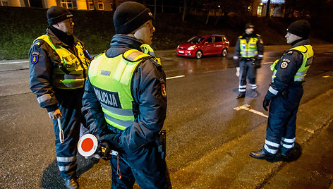 Kelių policijos reidas Vilniuje