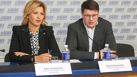 Edita Tamo&scaron;iūnaitė ir Giedrius Krasauskas
