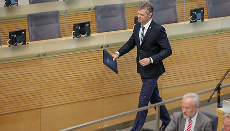 Darius Jauni&scaron;kis Seime
