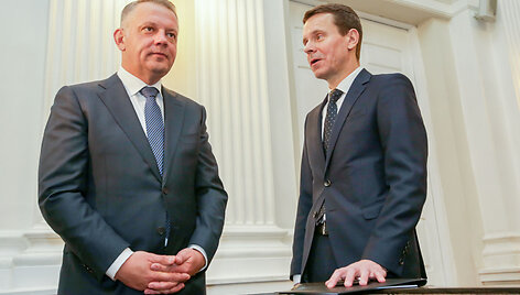 Ellgijus Masiulis ir Raimondas Kurlianskis