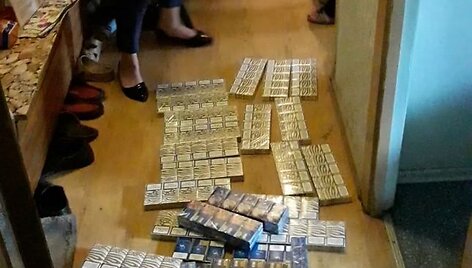 Per kratą rastos kontrabandinės cigaretės