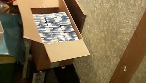 Per kratą rastos kontrabandinės cigaretės