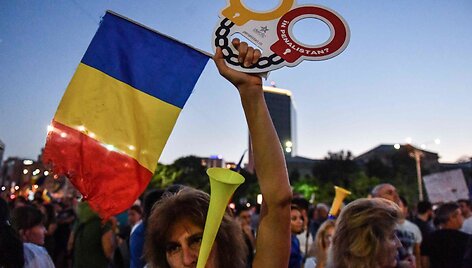 Protestai Rumunijoje