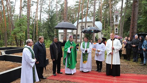 Prasidėjo Kulautuvos bažnyčios statybos