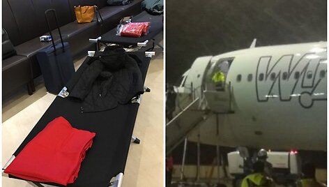 Avariniu būdu nusileidęs &bdquo;Wizzair&ldquo; lėktuvas