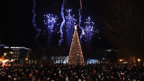 Druskininkų kalėdinės eglės įžiebimo šventė