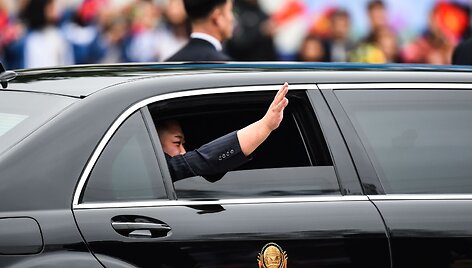 Kim Jong Unas atvyko į Vietnamą