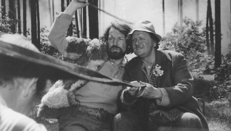 Aktorius Juozas Me&scaron;kauskas filme &bdquo;Velnio nuotaka&ldquo;