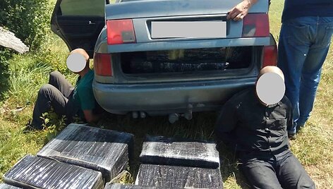 Sulaikyti kontrabandininkai