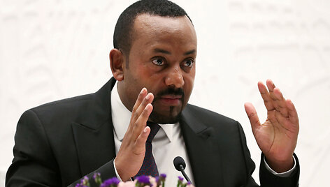 Etiopijos premjeras Abiy Ahmedas