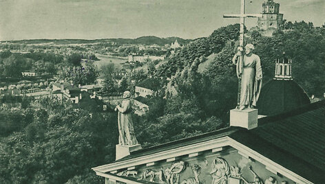 Vilniaus katedra ir Gedimino pilis