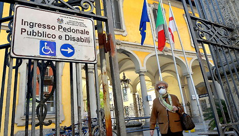 Skandalo centre atsidūrę prestižiniai slaugos namai Milane &bdquo;Pio Albergo Trivulzio&ldquo;
