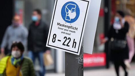 Vokietija pasitinka antrąją koronaviruso bangą