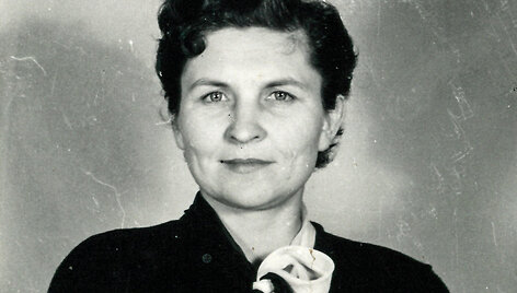 Marija Gimbutienė Bostone 1955 m.